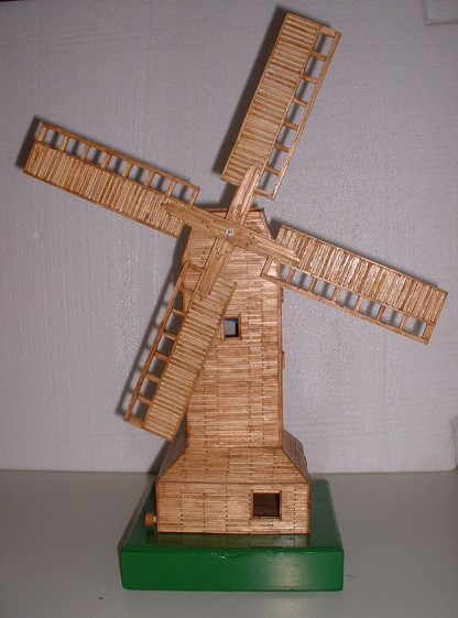 Matchstick Model Windmill (Kit)